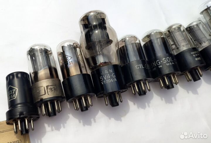 Радио- и электронные лампы СССР USA