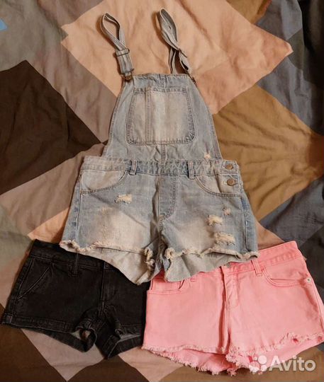 Джинсовый комбинезон Bershka