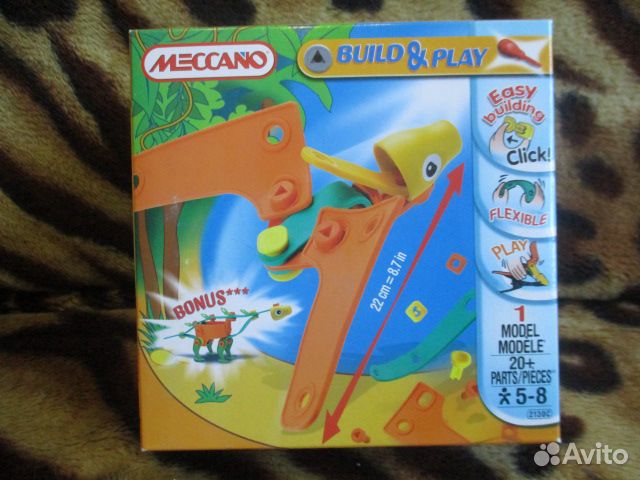 Машинка Yamaha, конструктор Meccano