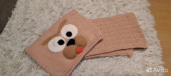 Комплект шапка+шарф