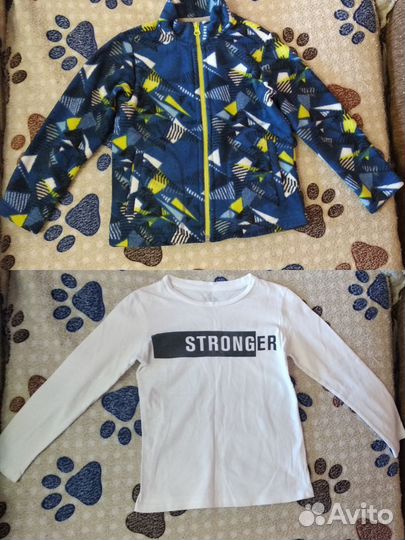 Кофты для мальчика р. 110