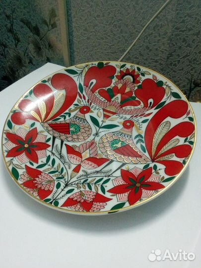 Тарелка настенная. лфз. 