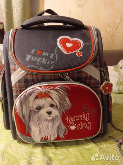 Рюкзак-ранец школьный для девочки