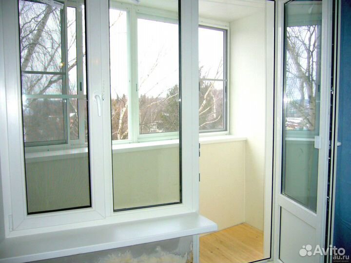 Окно пластиковое, балконный блок