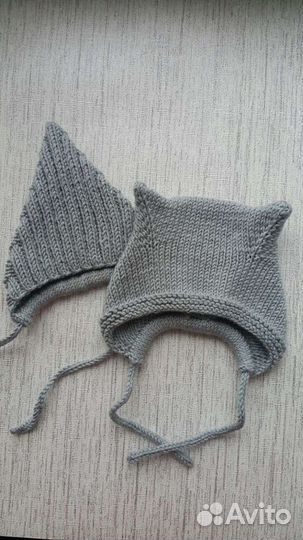 Детские шапочки для новорожденных