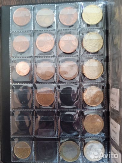 Монеты Евро (обмен)