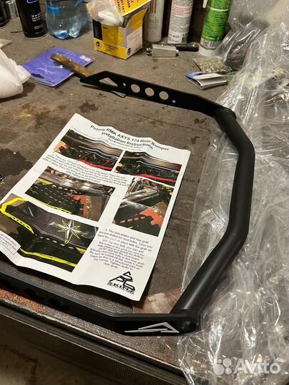 Бампер задний на Polaris Axys 174/163