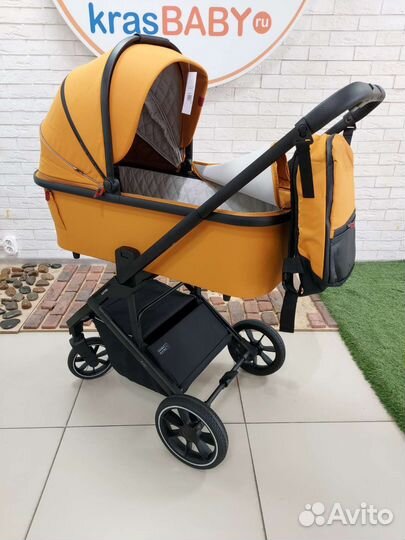 Легкая и мобильная коляска Carrello Alfa 2023 2в1