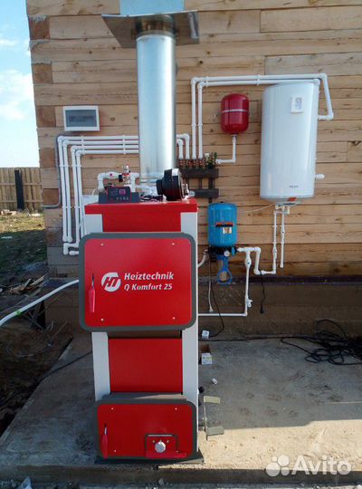 Монтаж отопления, водоснабжения в частных домах