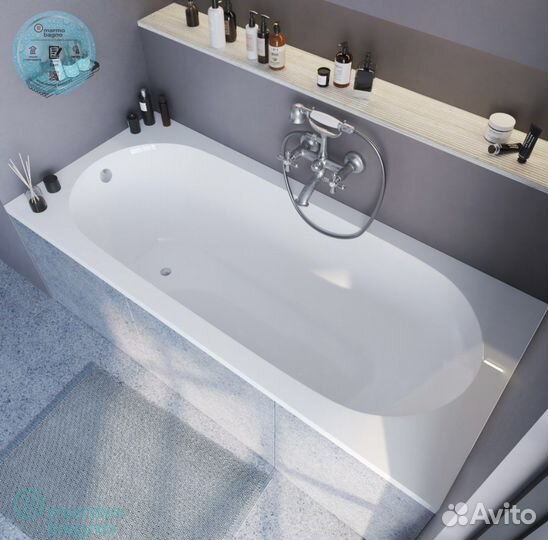 Ванна из литьевого мрамора