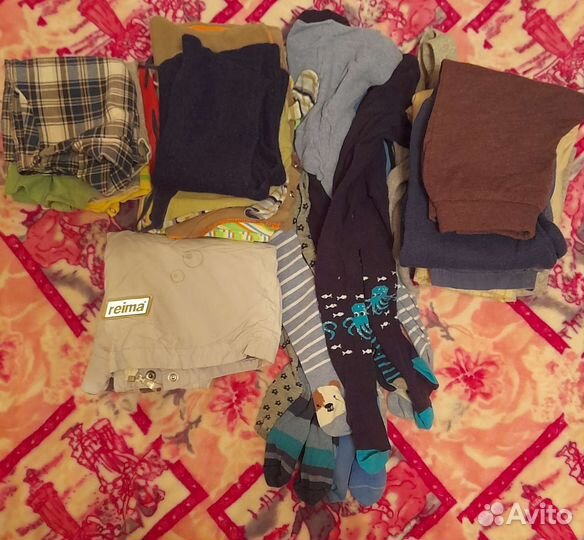 Вещи пакетом на мальчика 74,80