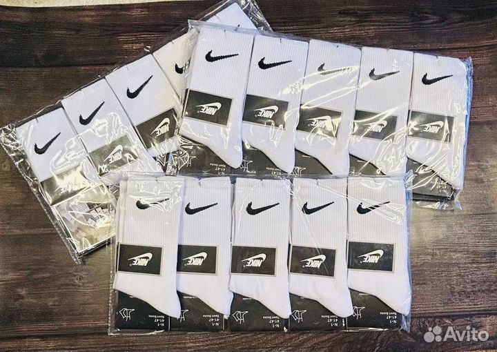 Носки nike белые