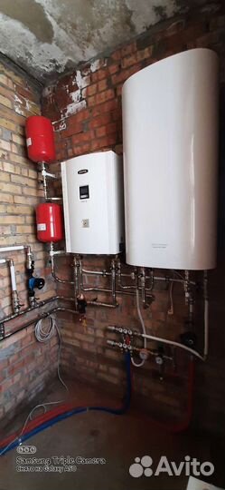 Установка котлов, Ремонт котлов, Тёплый пол