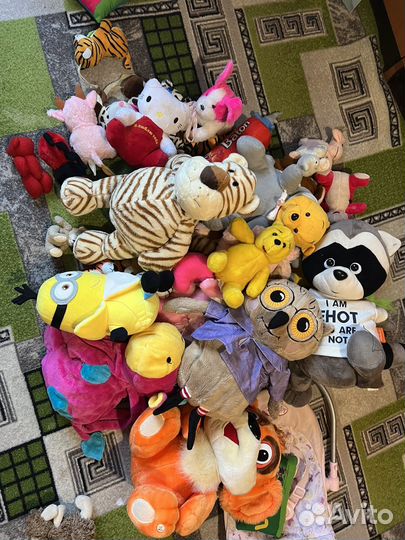 Мягкие игрушки пакетом