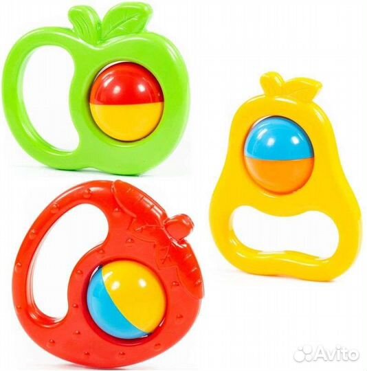 Погремушки и грызунки детские