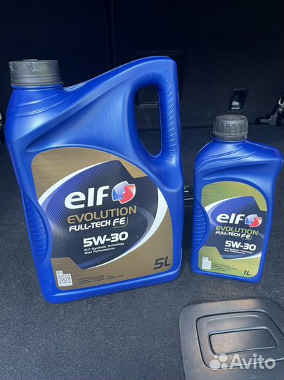 Масло моторное 5w30 Эльф