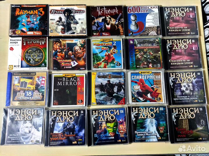 Компьютерные игры/игры для пк/диски для пк