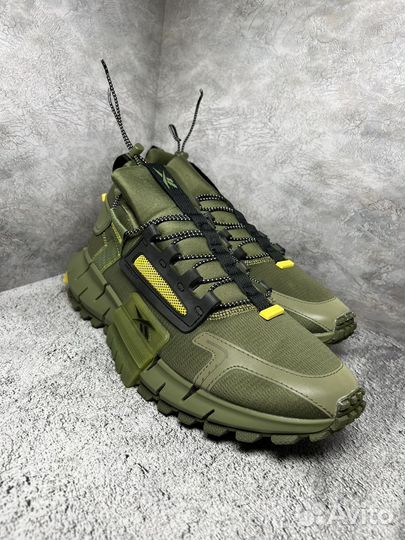 Кроссовки Reebok Zig kinetica edge хаки