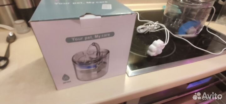 Автоматическая поилка для кота