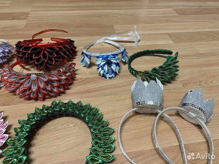 Короны, диадемы, повязки, ободки