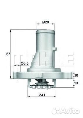 Термостат ti6887d Mahle/Knecht