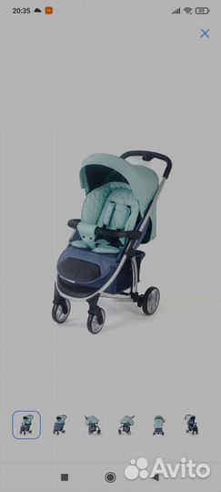 Прогулочная коляска babyton cosmo Green