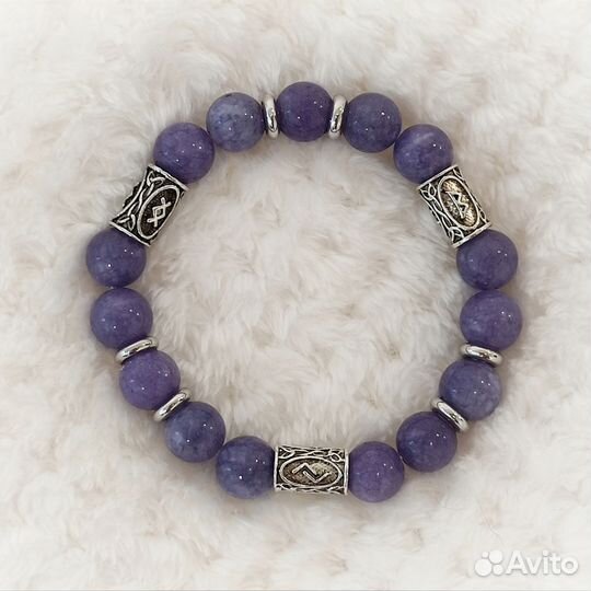 Браслеты из натурального кальцита