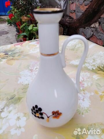 Графин штоф фарфор лфз Виноград малый