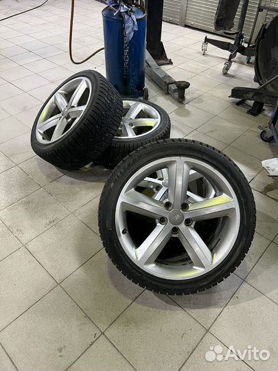 Комплект колес r18 audi зимние