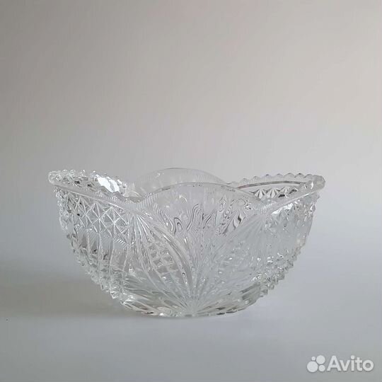 Ваза хрустальная большая СССР