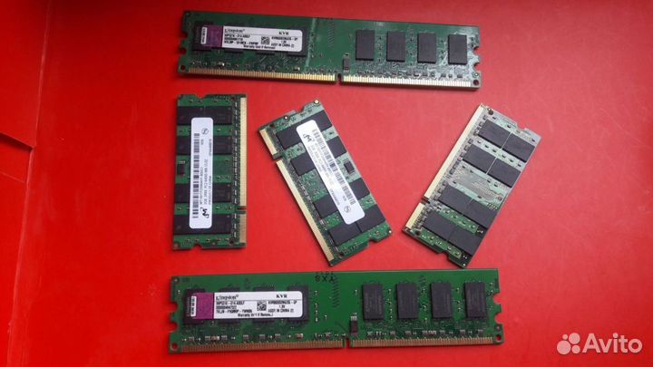 Память ddr2 2gb ноутбук\компьютер оперативная