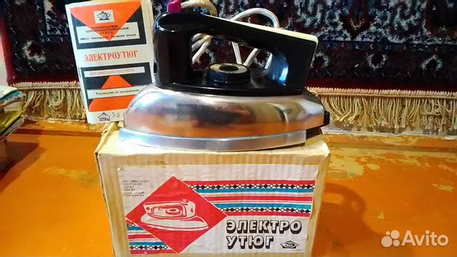 Утюг СССР с паром