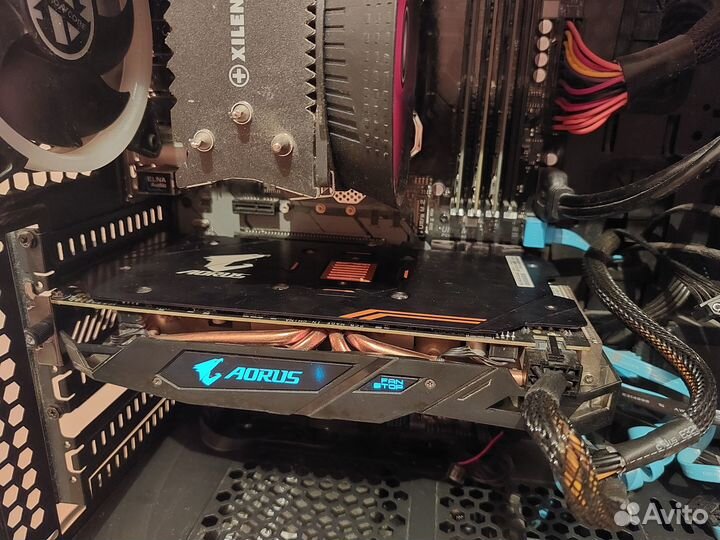 Видеокарта gigabyte aorus Radeon RX 580 8GB