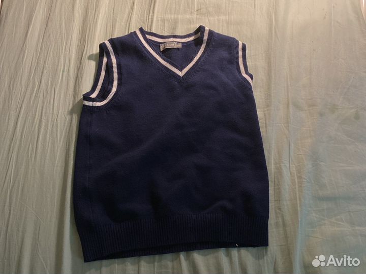 Жилетка для девочки школьная 140