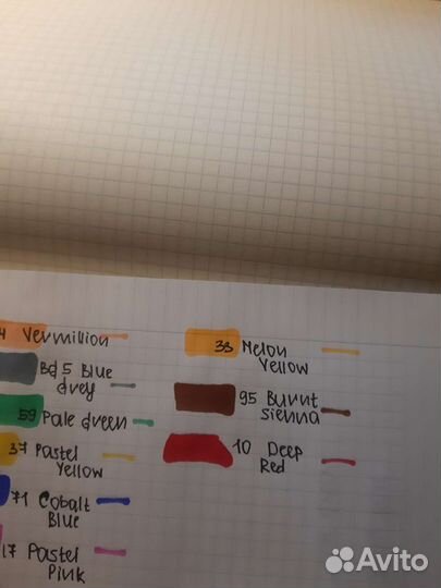 Маркеры для скетчинга, двусторонние новые