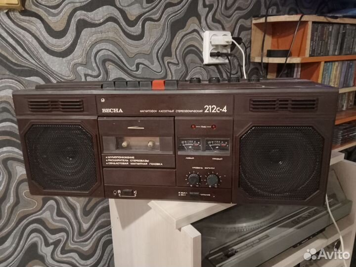 Магнитофон весна 212с 4