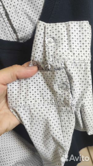 Рубашка обманка на мальчика 152 размер