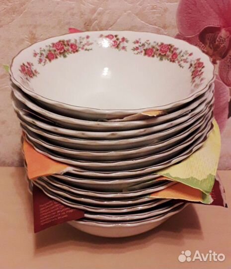 Набор тарелок 15шт Старый Китай