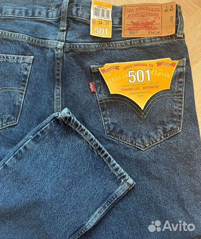 Мужские джинсы Levis 501 на молнии купить в Москве | Личные вещи | Авито