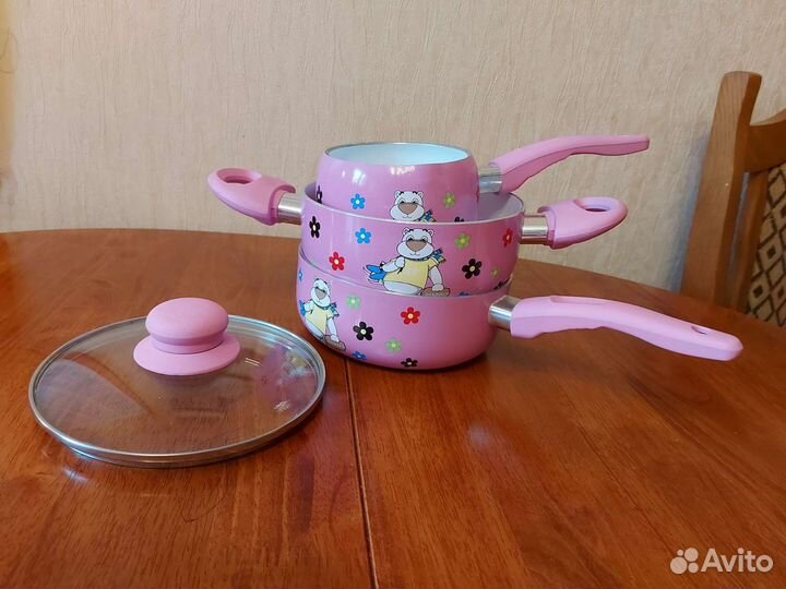 Набор детской посуды б/у Фиссман