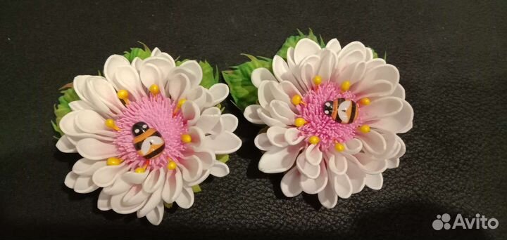 Заколочки из фоамирана