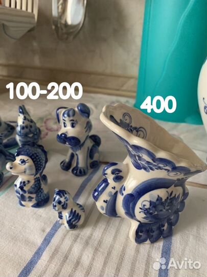 Посуда гжель