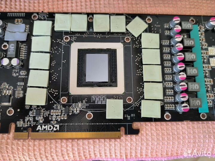 Видеокарта Asus r9 290