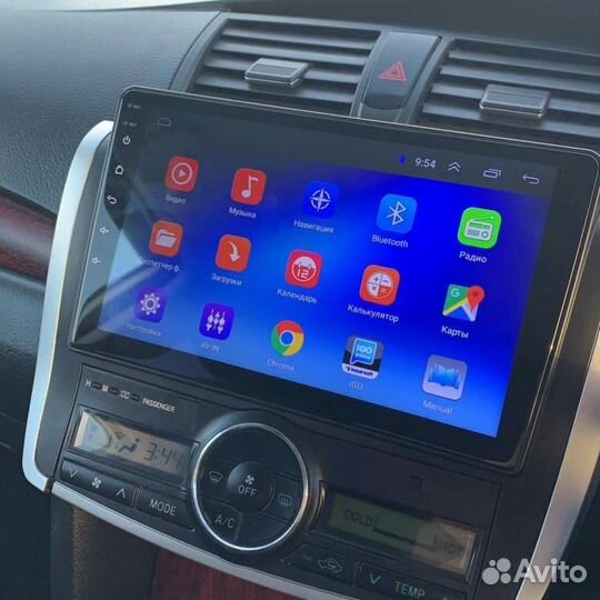 Toyota allion android штатная магнитола teyes
