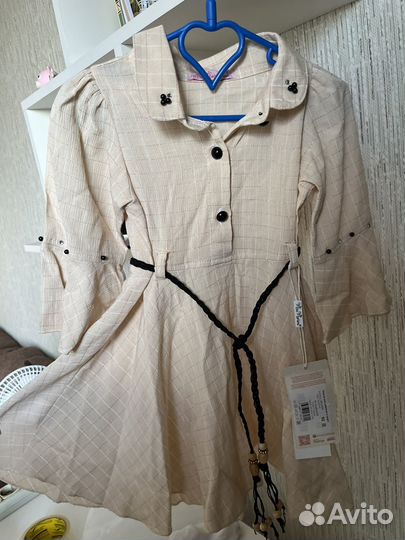 Платье для девочки из вискозы новое р.86-92