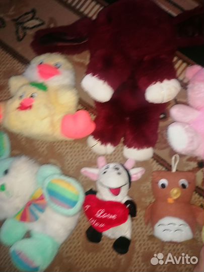 Мягкие игрушки пакетом