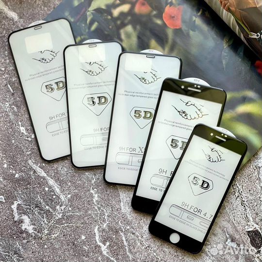 Защитные стекла на iPhone