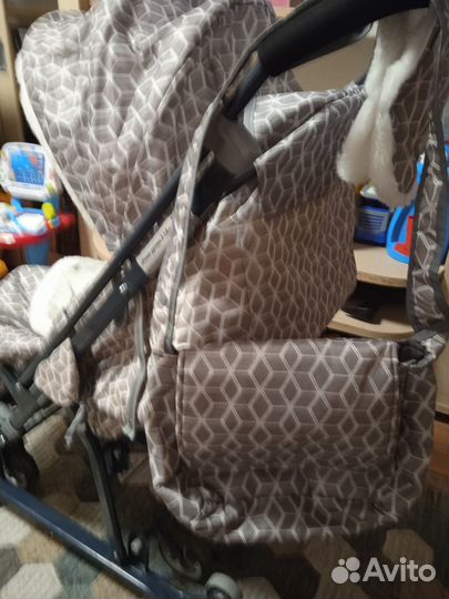 Детские санки коляска