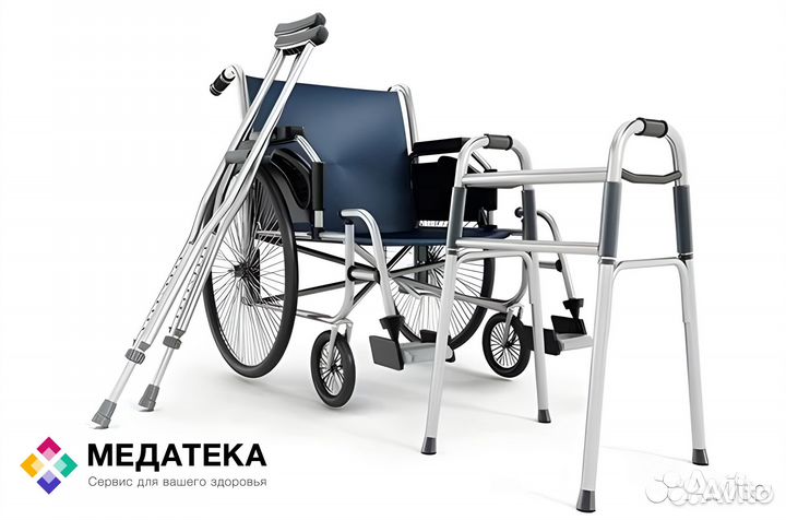 Костыли напрокат, инвалидные коляски, ходунки