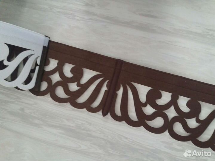 Ламбрекен резной, магниты, подхваты д/штор
